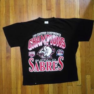 Vintage Buffalo Sabres Conference Champs T Shirt